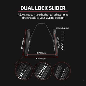 JIABEIR Pair Universal Racing Bucket Seats,Black PVC Leather